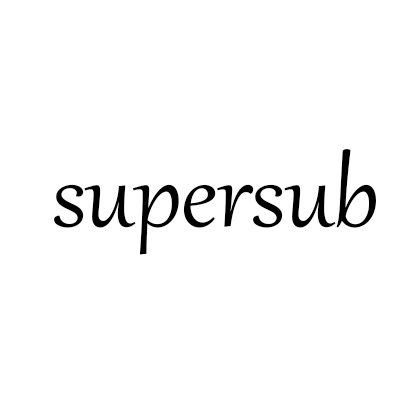 슈퍼서브★